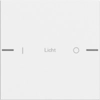 Gira Wippenset 1-fach indiv. Tastsensor Reinweiß 576127