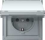 Gira Steckdose KD TX-44 Aluminium 441065