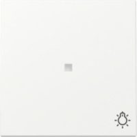 GIRA 367427 Wippe Kontrollfenster+Symbol Licht System 55 Reinweiß seidenmatt