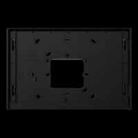 Busch-Jaeger Gehäuse Aufputz schwarz Kunststoff 42491S-B 188x123x14mm