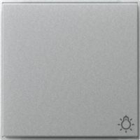 GIRA 328565 Wippe Symbol Licht TX_44 WG UP Farbe Alu