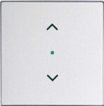 Busch-Jaeger Wippe 1-f Symbol Jalousie Aluminium-Silber 6232-10-83