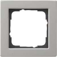 Gira Abdeckrahmen 1fach edelstahl 021133