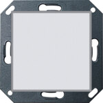 Gira 236400 LED-Orientierungsleuchte Warmweiß System 55 Reinweiß glänzend