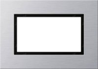 Gira Abdeckrahmen 1 1 2fach alu 100117