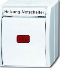 Bild vom Produkt: Busch-Jaeger Kontrollausschalter 2601/2 SKWNH-54