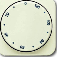 Busch-Jaeger Zentralscheibe weiß Zeitschaltuhr,120Min 1771-212-102