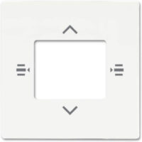 Busch-Jaeger Zentralscheibe stud-weiß/matt 7-fach KNX 6108/61-884