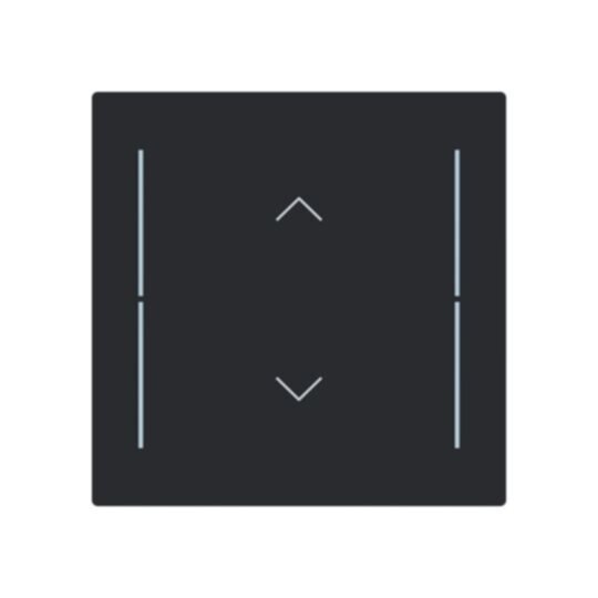 Busch-Jaeger Busch-Jaeger Tastwippe KNX free@home schwarz Busch-art linear LFAW/A.1.70.11-45m Kunststoff