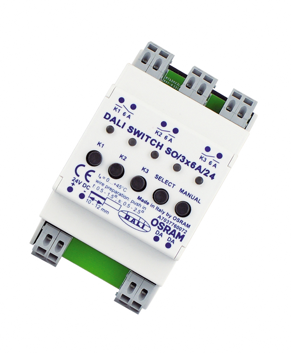 Osram DALI SWITCH SO 3X6A /24 DALI SWITCH SO 3X6A/24