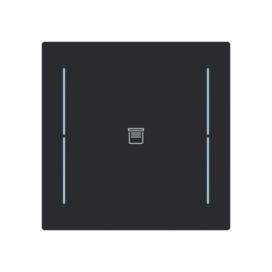 Busch-Jaeger Busch-Jaeger Tastwippe KNX free@home schwarz Busch-art linear LFJ/A.1.70.11-45m Kunststoff