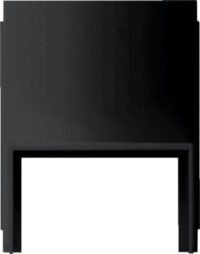Bild vom Produkt: Gira Adapter Leitung 1fach schwarz Kanal 20x30 0017055