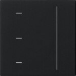 Gira Touchaufsatz S3000 Schwarz 5365005