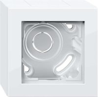 Gira AP-Gehäuse 1-f. reinweiß 106129