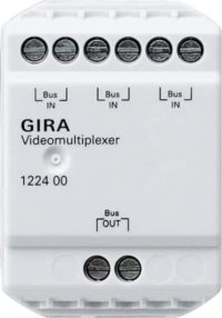 Gira Videomultiplexer für Türkommunikation, 122400