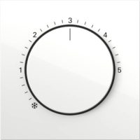 Gira Abdeckung Reinweiß 2706112