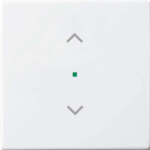Busch-Jaeger Wippe 1-f Symbol Jalousie studioweiß 6232-10-84
