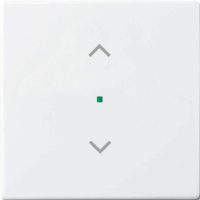 Bild vom Produkt: Busch-Jaeger Wippe 1-f Symbol Jalousie studioweiß 6232-10-84