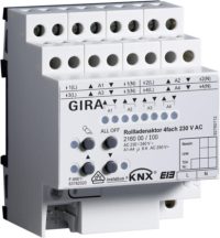 Gira Rollladenaktor 4-fach, KNX/EIB REG, 216000