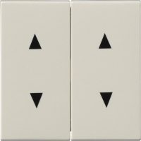 Gira Wippe cremeweiß-glänzend m.Pfeilsymbolen 115001