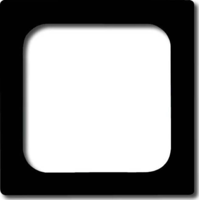 Busch-Jaeger Busch-Jaeger Zentralscheibe anthrazit 50x50,für TAE-Einsatz 1746/10-81