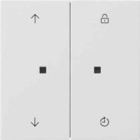 Gira Funk-Bedienaufsatz Mem.Pfeile reinweiß 5492112