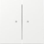 Gira 363170 Kontrollwippe System Fläche 2 Fach Reinweiß glänzend
