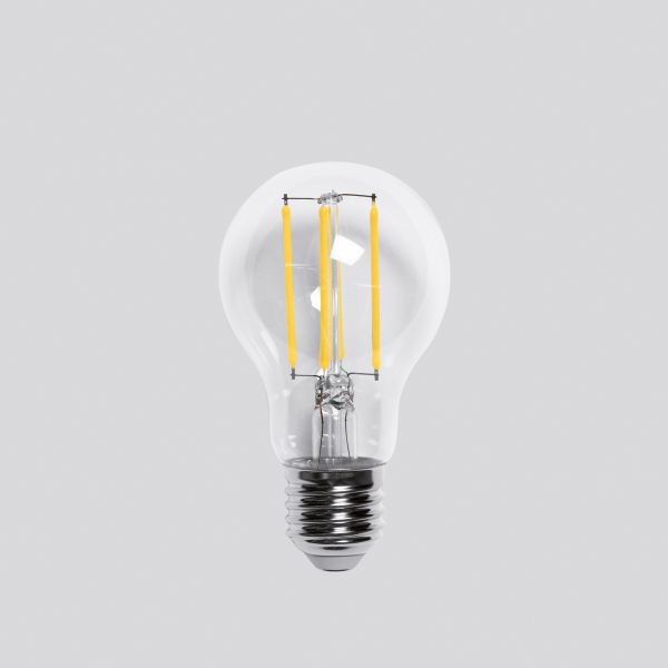 BEGA LED-Lampe FM E27 A60 7W 3000K ws E 13585 805lm kl dim 360° AC Ø60x105mm
