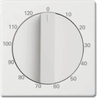 Busch-Jaeger Zentralscheibe stud-weiß/matt Bedienelement 1771-884-103