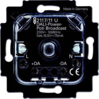 Busch-Jaeger DALI-Potenziometer-Einsatz mit integr. Netzteil 2117/11 U