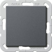 Gira Wippschalter Aus 20A anthrazit 283628