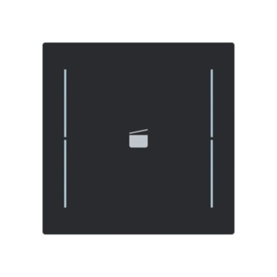 Busch-Jaeger Busch-Jaeger Tastwippe KNX free@home schwarz Busch-art linear LFS/A.1.70.11-45m Kunststoff