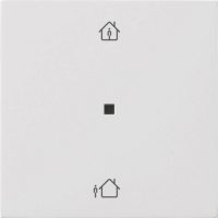 Gira KNX RF Bedienaufsatz 1-f. Reinweiß 5106112