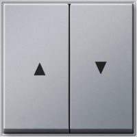 GIRA 029465 Wippe 2fach Pfeil TX_44 WG UP Farbe Alu