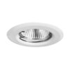 Brumberg 01-70010 NV-Einbaustrahler 50W GX5,3, Eisen, starr, ws, Sprengring – Bild 3