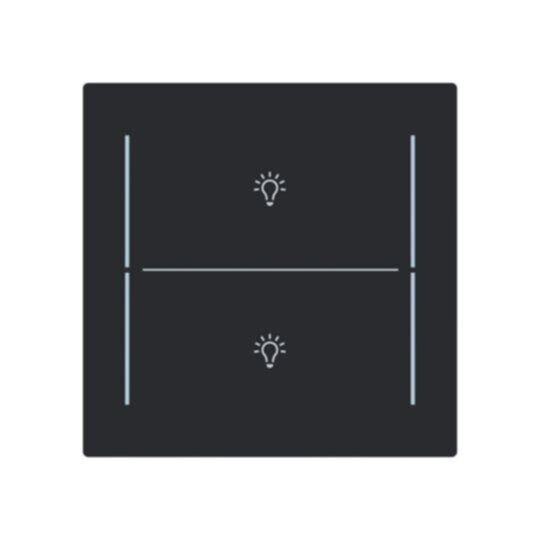Busch-Jaeger Busch-Jaeger Tastwippe KNX free@home schwarz Busch-art linear LFBT/A.2.70.11-45m Kunststoff