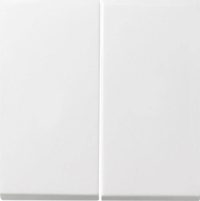 Gira Serienwippen Tastschalter Flächensch. ReinWs 0915112