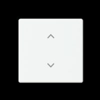 Busch-Jaeger Wippe Schalter/Dimmer studioweiß 6735-11-884 glänzend Pfeile