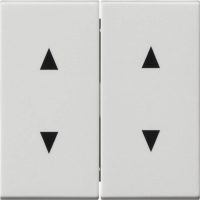 Gira Wippe reinweiß m.Pfeilsymbolen 115027