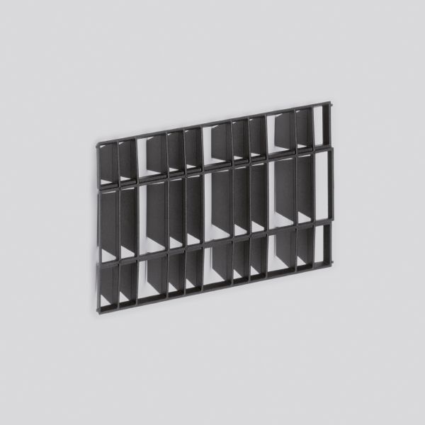 BEGA Radialraster sw sym direkt mt Kst 71103