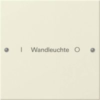 Gira Wippenset 1-fach beschr.Sys. 55 creinweiß 220101