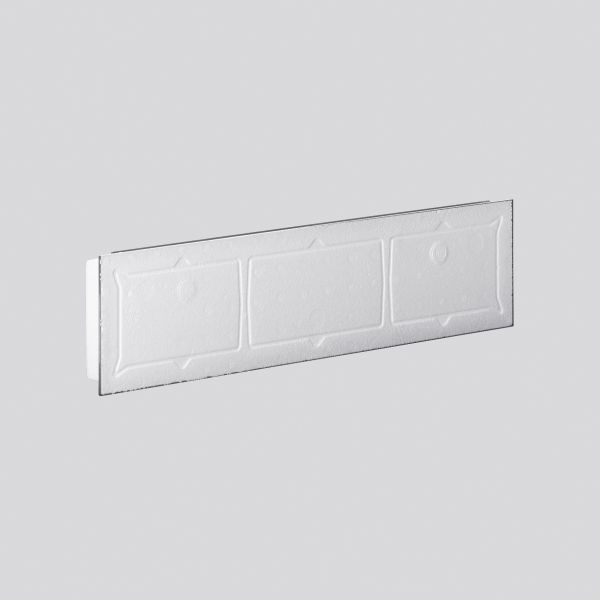 BEGA Einbaurahmen gr Edst L505mm B130mm 13508 H35mm