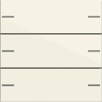 Gira Wippenset 3-fach Tastsensor Cremeweiß 575301
