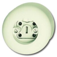 Busch-Jaeger Perilex-Steckdose 25A Aufputz weiß 2365 JW IP20 hfr Kunststoff-Gehäuse RAL1013