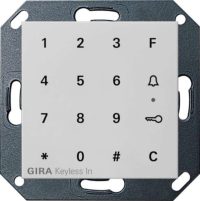 Gira Keyless-In-Codetastatur grau 2605015