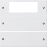 Gira Wippenset 2fach Plus Reinweiß matt 219227