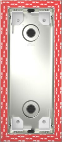 Gira System 106 Einbaudose 3-fach, flächenbündig, 552300