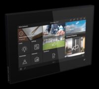 Busch-Jaeger Video-Innenstation LAN Aufputz H8249-1B-03 177,8mm schwarz 192x17,2x128mm