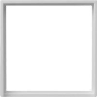 Gira Adapterrahmen quadr.50x50mm grau 0282015