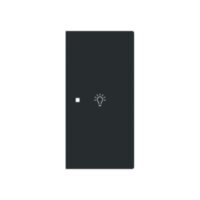 Busch-Jaeger Tastwippe Funkb LON schwarz matt 6231-22-45M Bussystem KNX-RF (Funk) Kunststoff